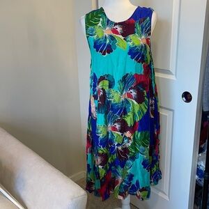 Cost plus world market floral dress sleeveless